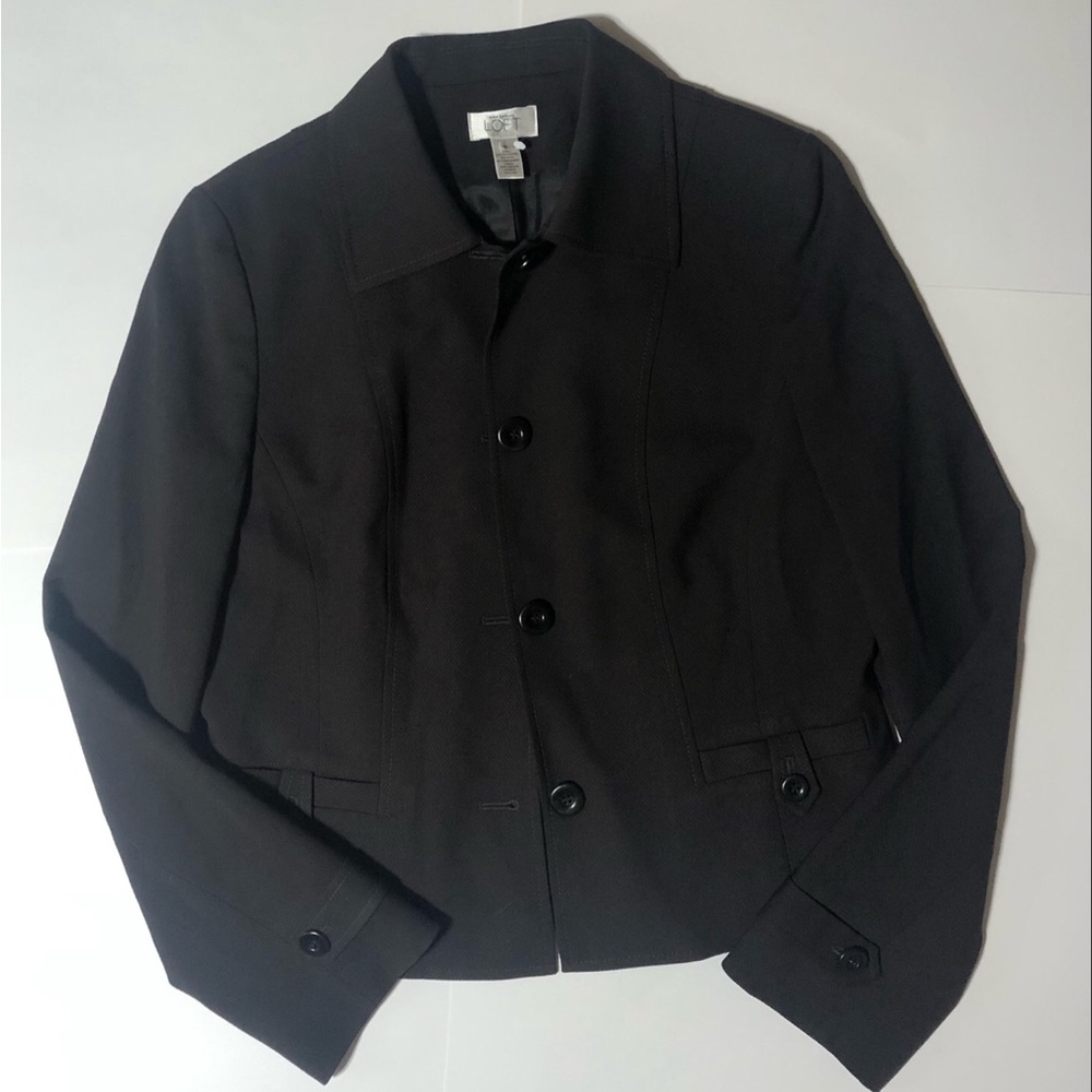 4-Loft dark brown jacket